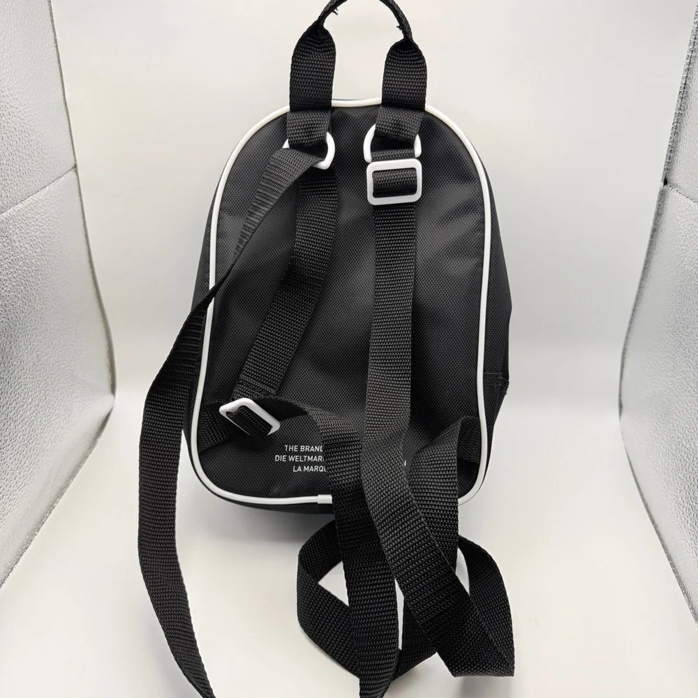 Adidas Classic Black and White Mini Backpack - Picture 4 of 12
